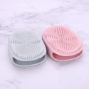 1pc Soft Glove Silicone Face Cleaner Wash Brush Scrubber Board Blackhead Removal for Cosmetic Make Up Cleaning Tools