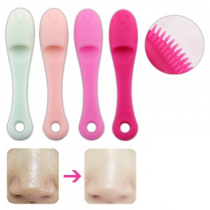 1PCs Blackhead Cleanser Nose Pore Wash Pad Brush Cleaner Remover Finger Exfoliating Cleansing Skin Care Beauty Facial Care Tools